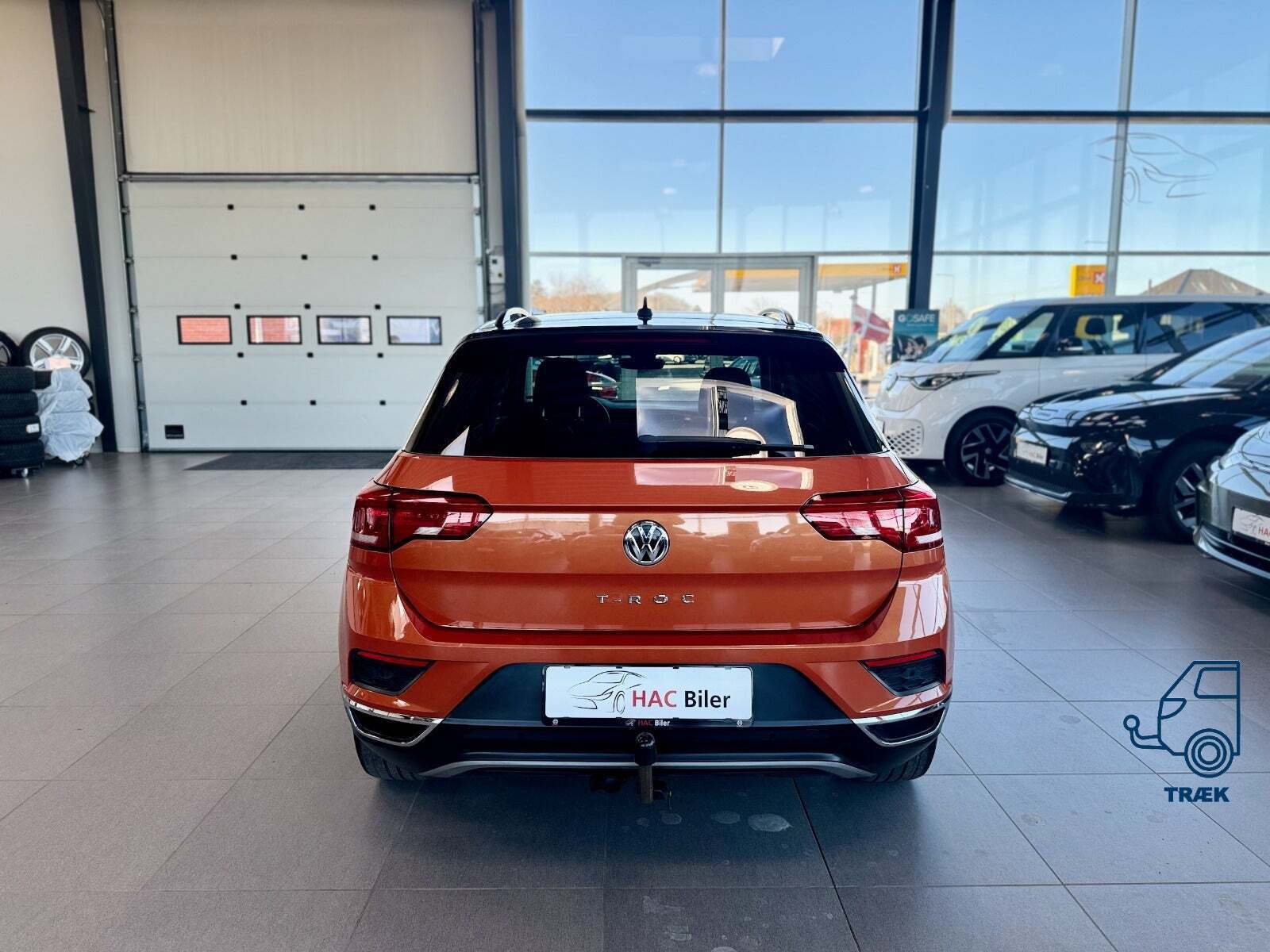 Sort VW T-Roc fra 2019