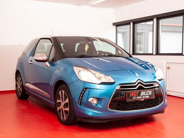 Citroën DS3 1,6 2-dørs m. bagklap