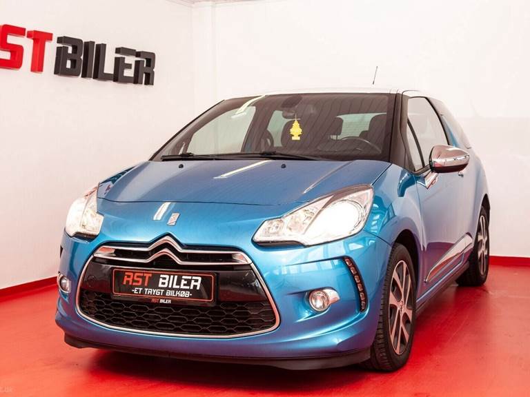 Citroën DS3 1,6 2-dørs m. bagklap
