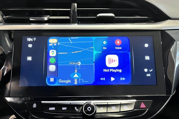 Orange Opel Corsa-e fra 2020