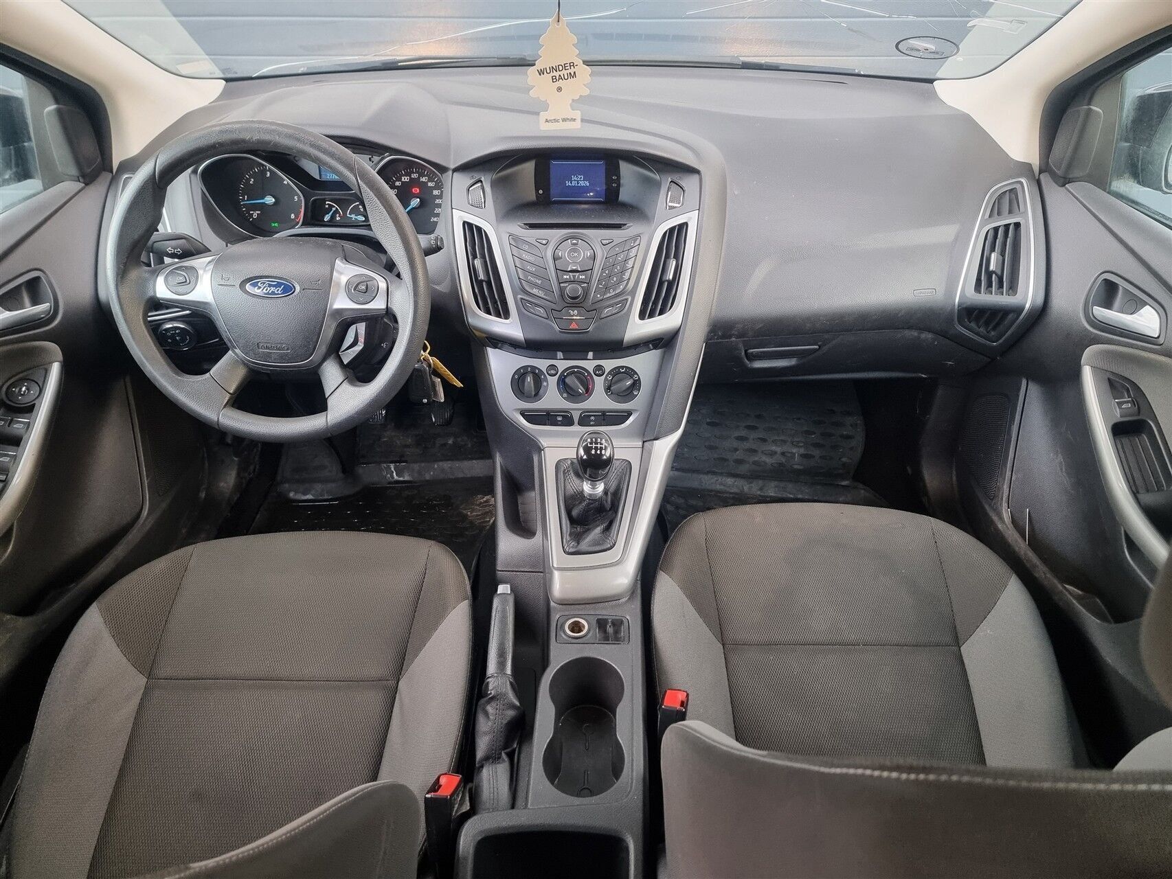 Sort Ford Focus fra 2011