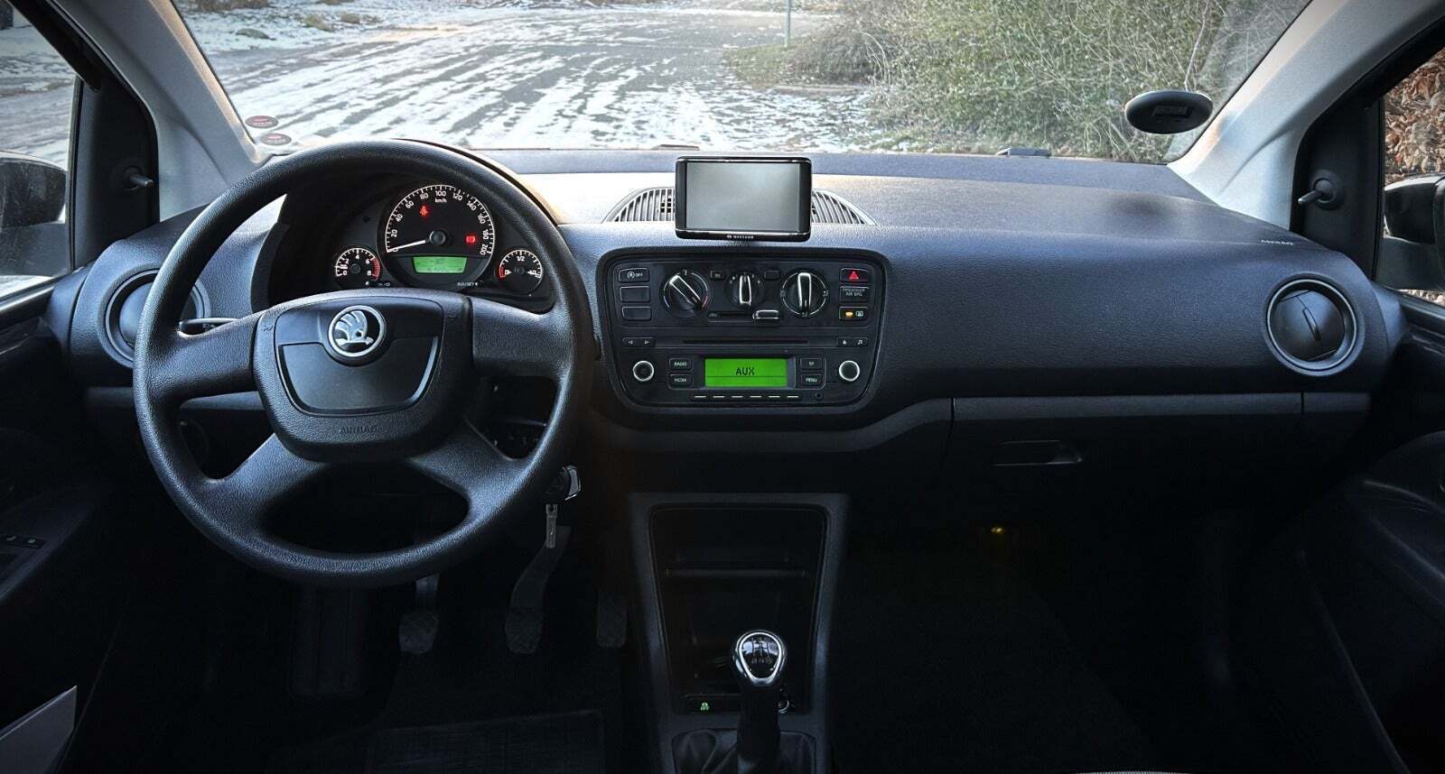 Sort Skoda Citigo fra 2013