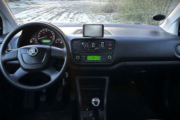 Sort Skoda Citigo fra 2013