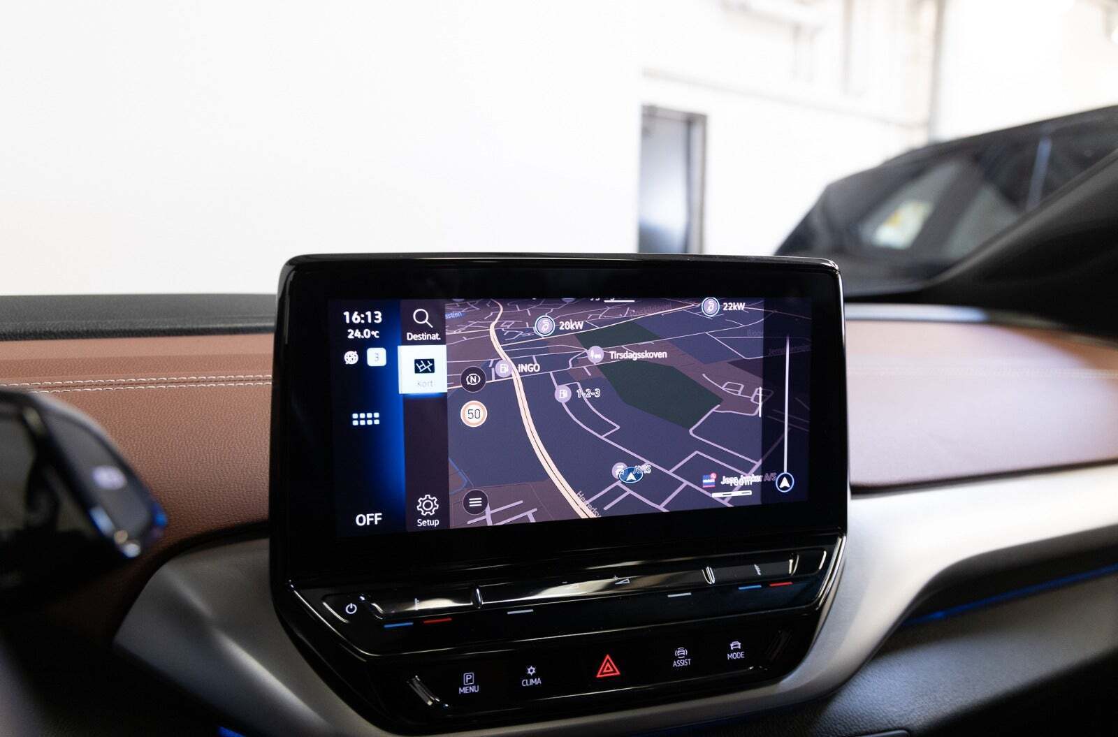 Grå VW ID.4 fra 2022