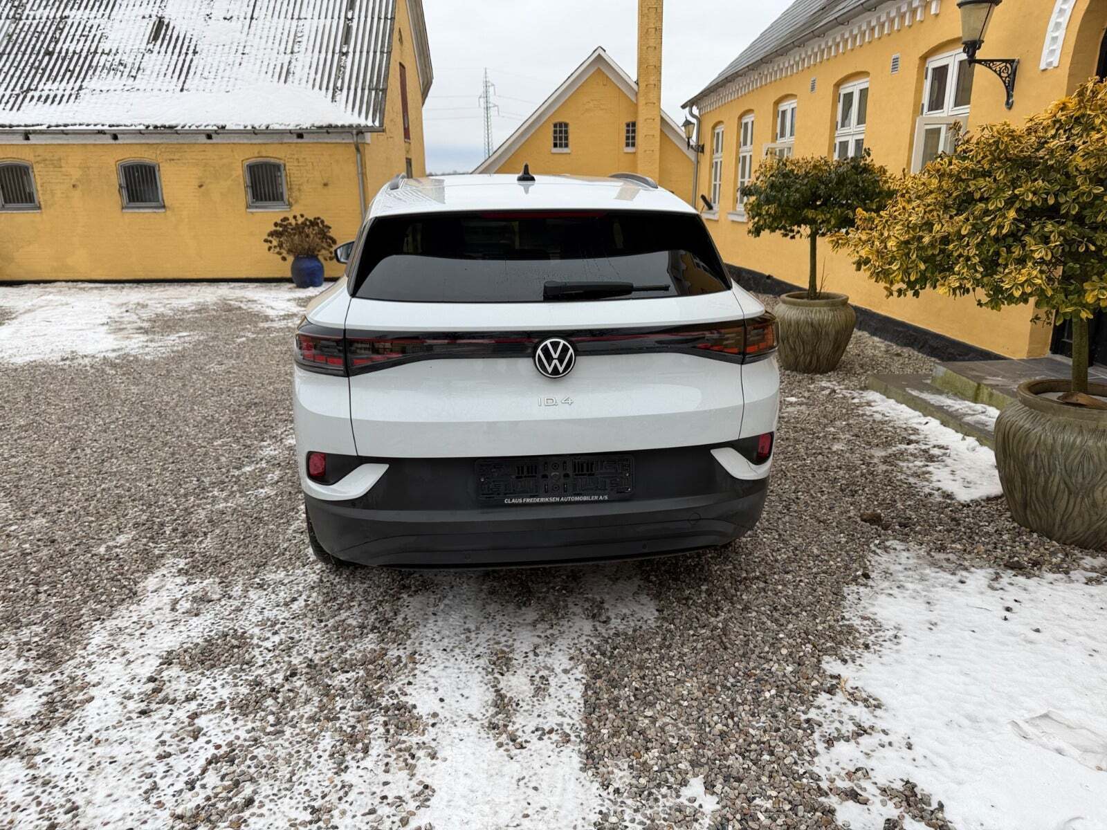 Hvid VW ID.4 fra 2021