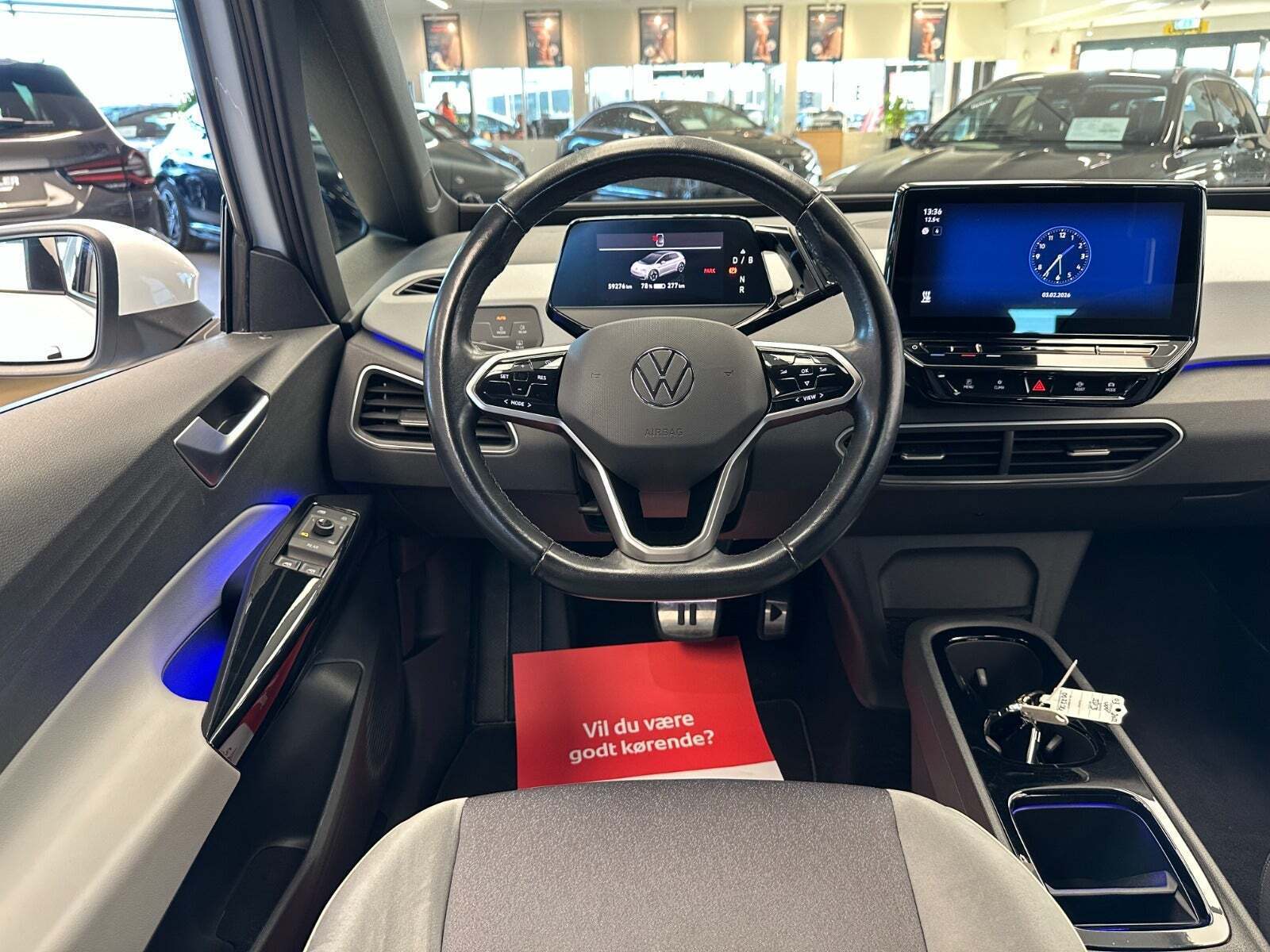 Hvid VW ID.3 fra 2022