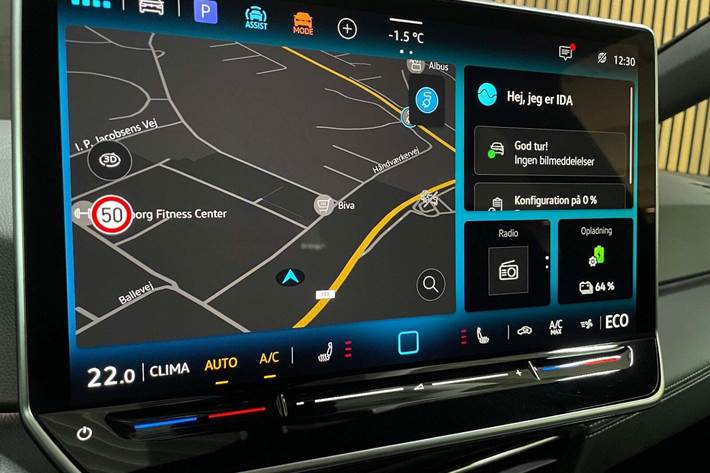 Blå VW ID.3 fra 2025