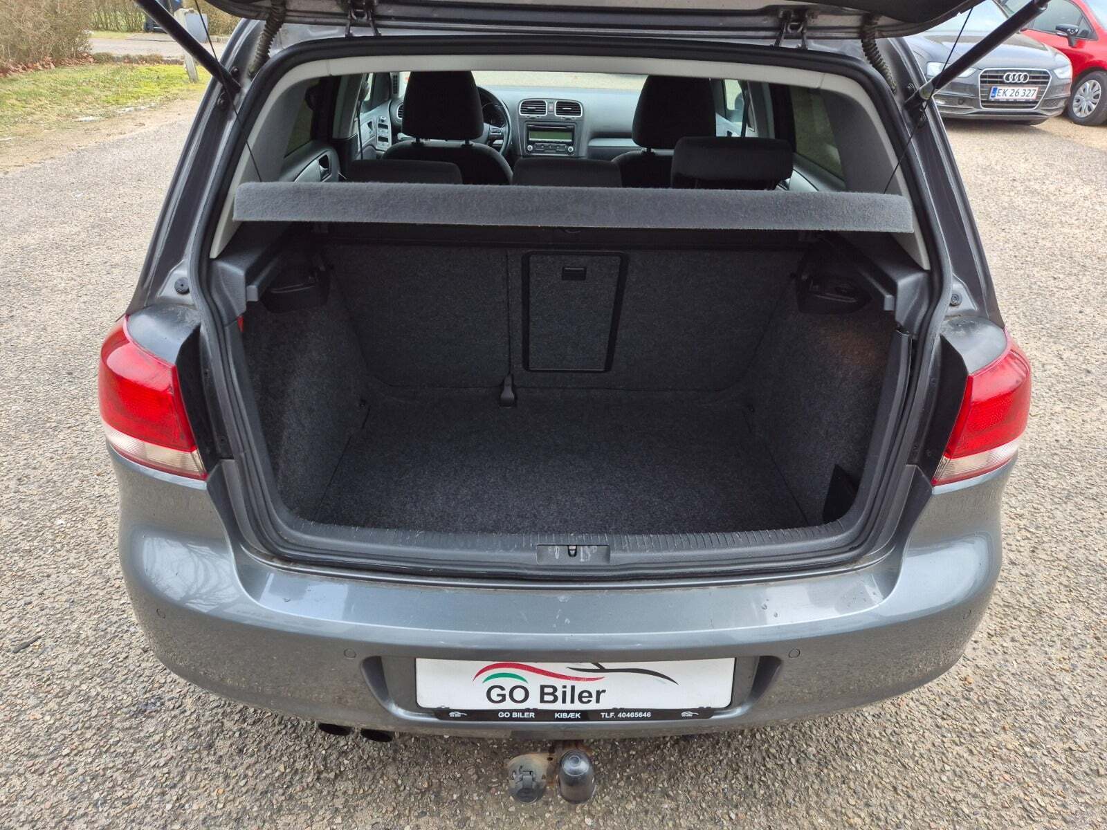 Grøn VW Golf VI fra 2010