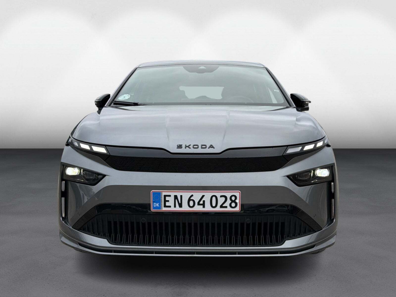 Sort Skoda Enyaq fra 2026