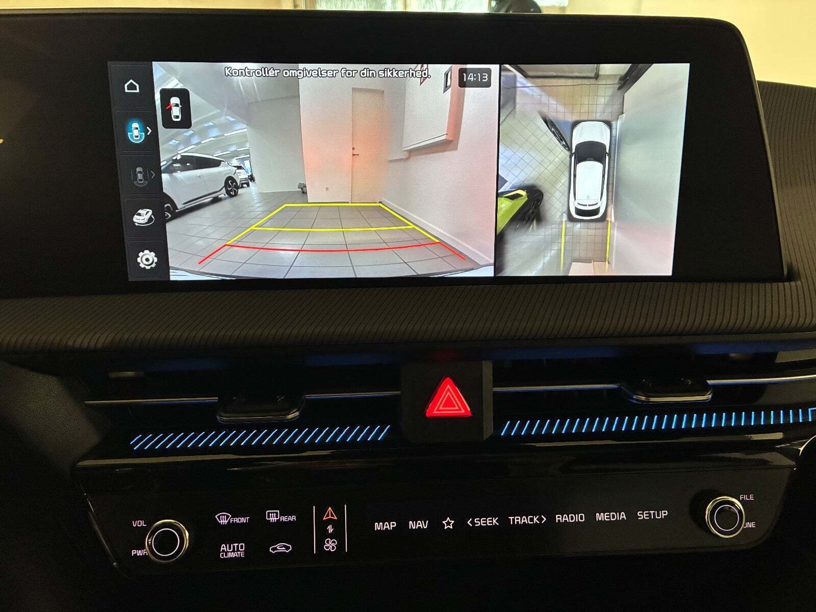 Grå Kia EV6 fra 2024