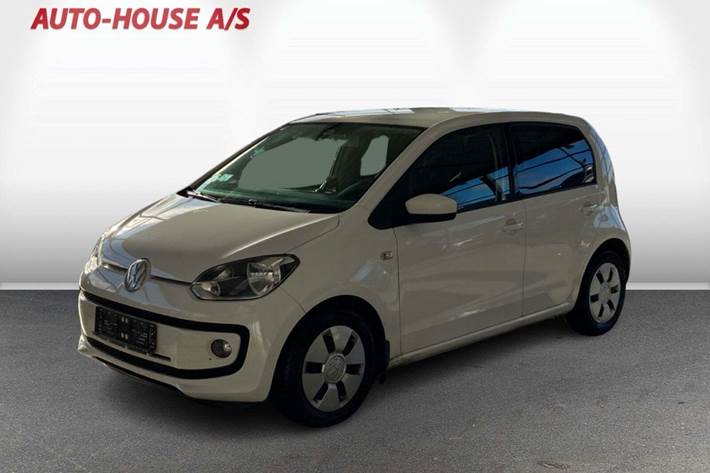 Hvid VW UP! fra 2015 set udefra