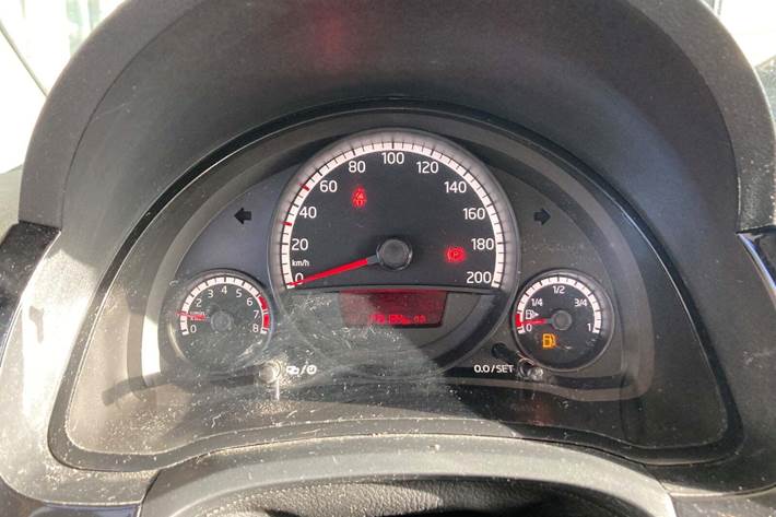 Hvid VW UP! fra 2015