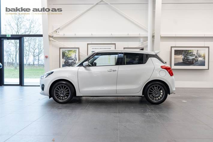 Hvid Suzuki Swift fra 2017