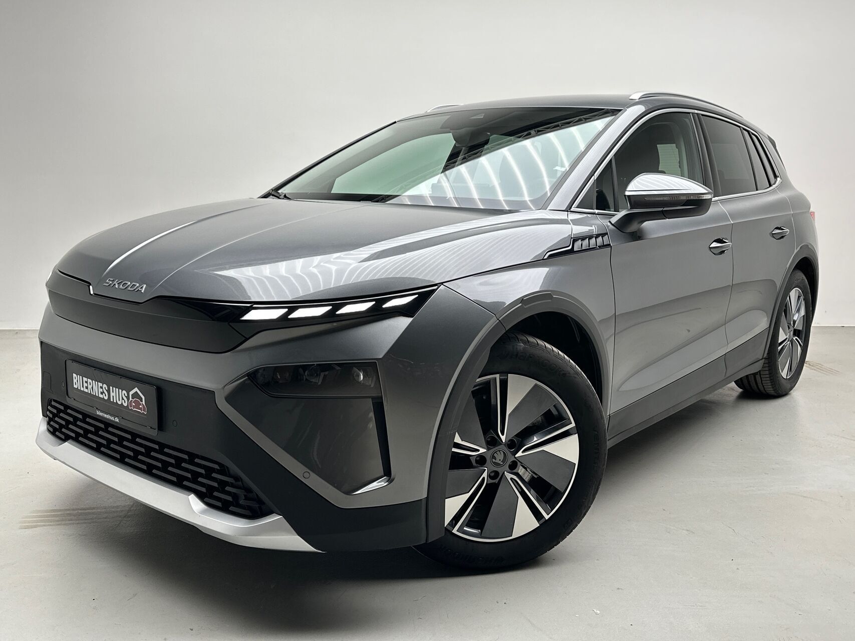 Grå Skoda Elroq fra 2025