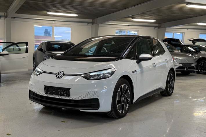 Hvid VW ID.3 fra 2021