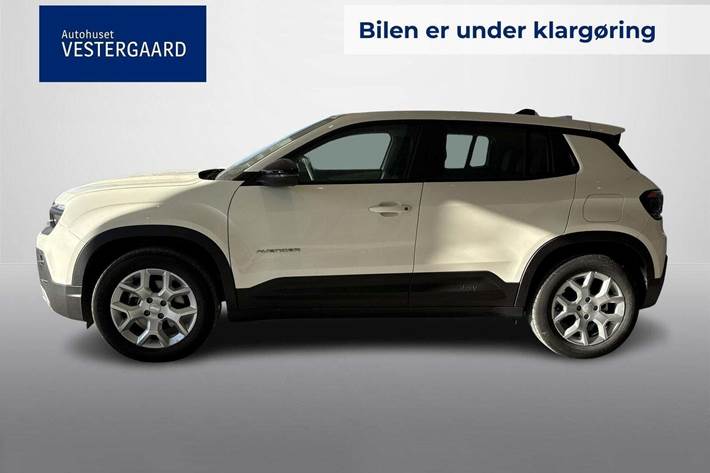 Hvid Jeep Avenger fra 2025