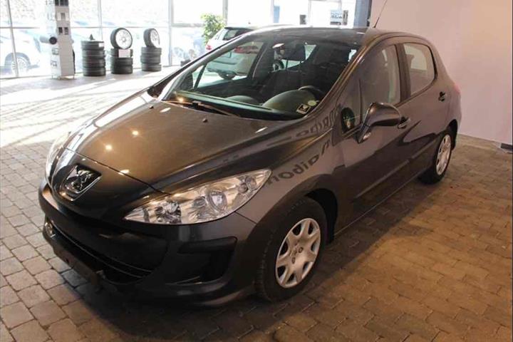 Grå Peugeot 308 fra 2009