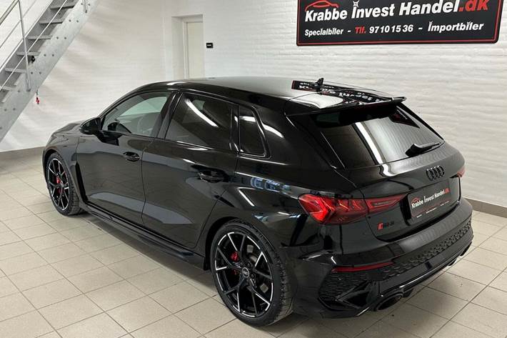 Sort Audi RS3 fra 2022