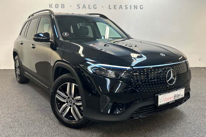 Sort Mercedes EQB250+ fra 2025