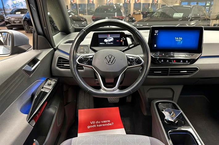 Blå VW ID.3 fra 2020
