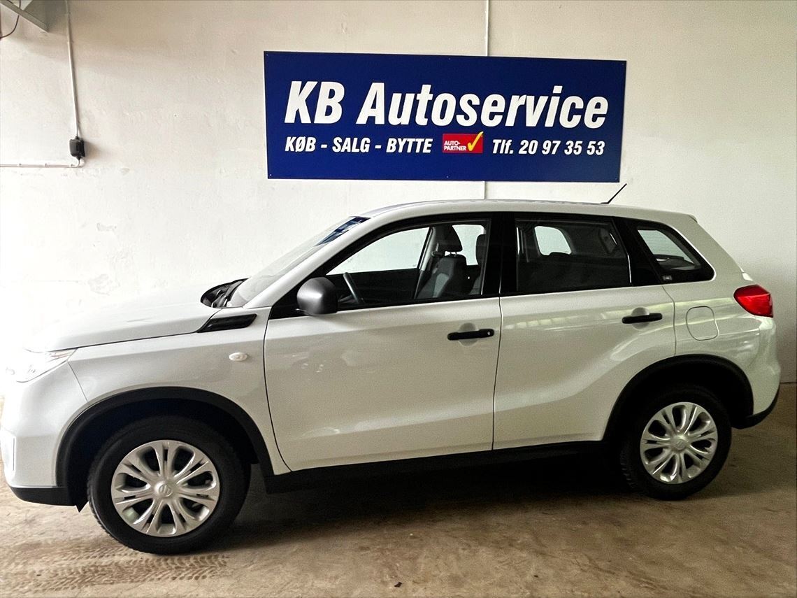 Hvid Suzuki Vitara fra 2015