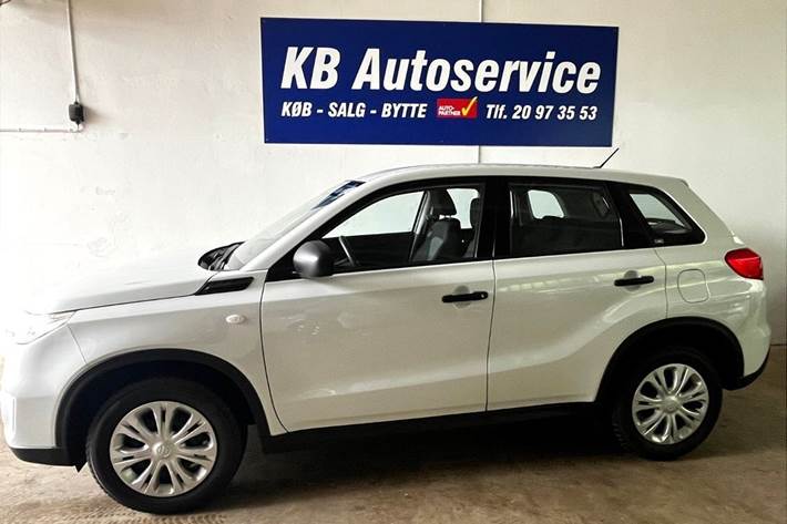 Hvid Suzuki Vitara fra 2015