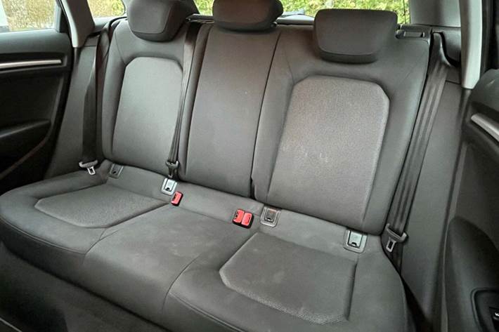 Sort Audi A3 fra 2017