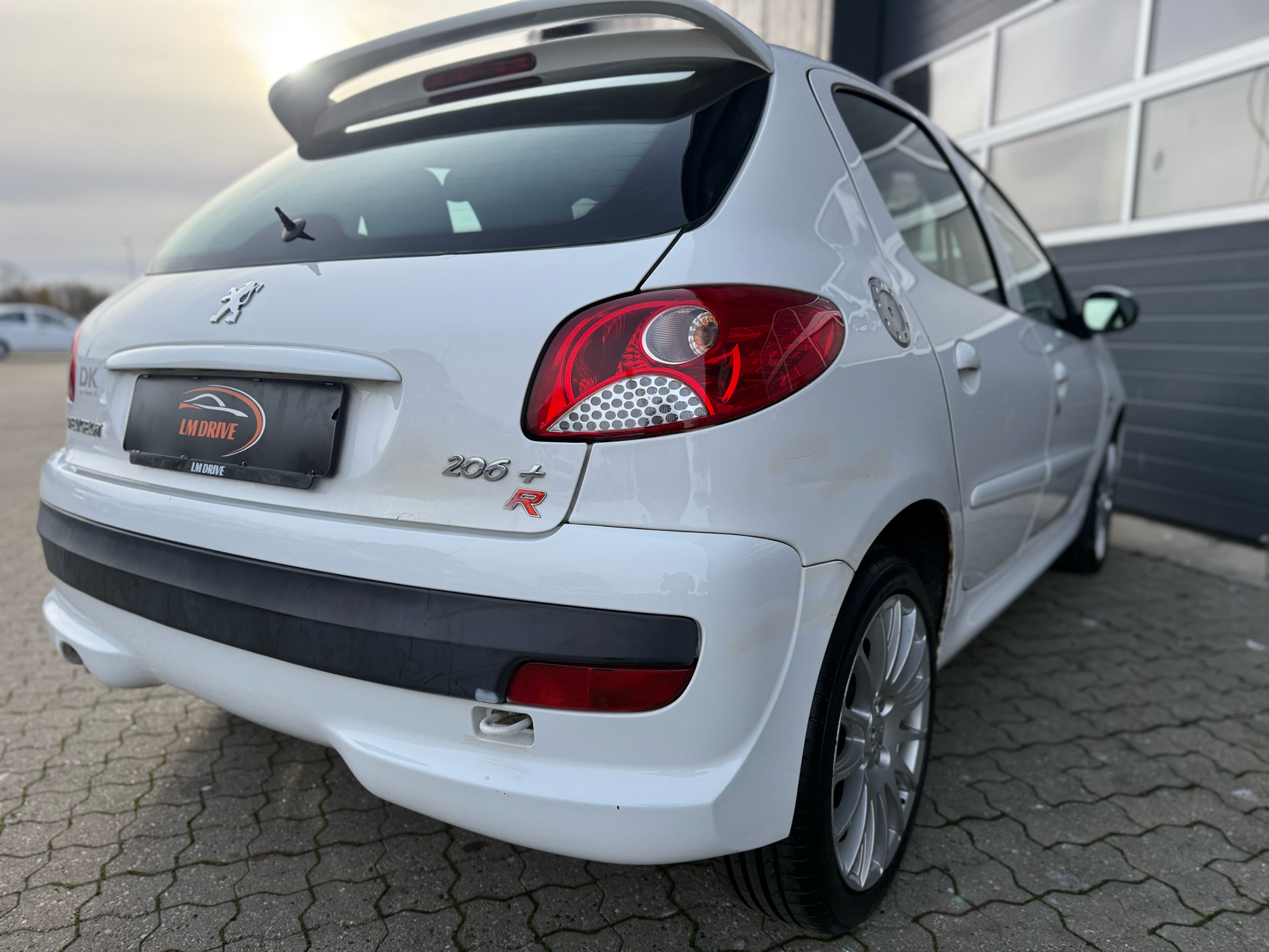 Hvid Peugeot 206+ fra 2010