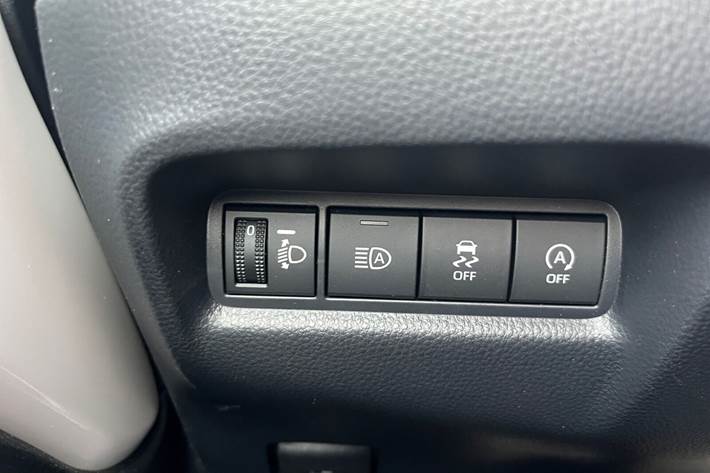 Hvid Toyota Aygo X fra 2025