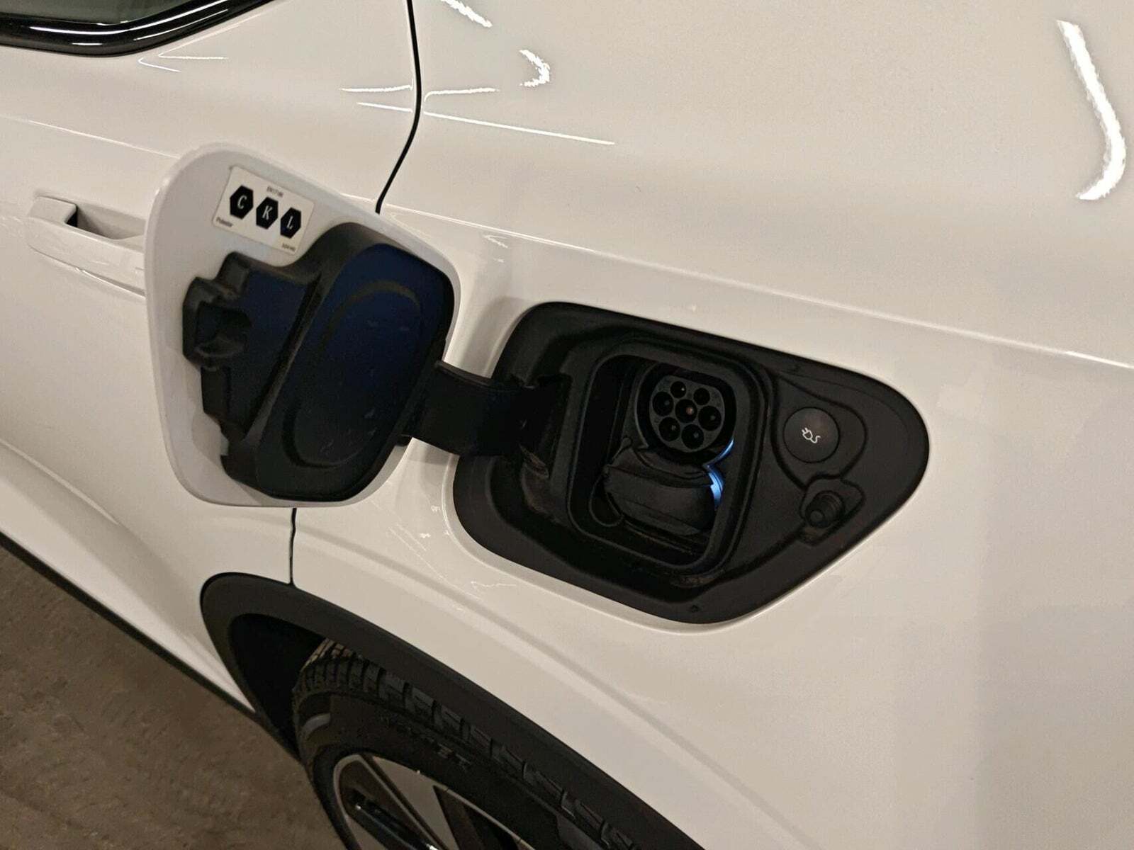 Hvid Polestar 2 fra 2022