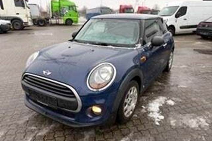 Blå Mini One fra 2017