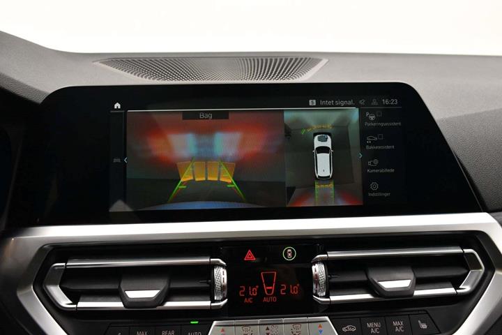 Hvid BMW 330e fra 2020