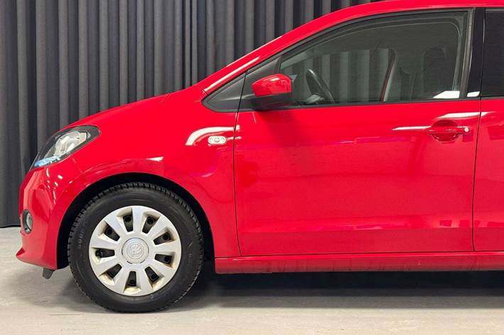 Rød Skoda Citigo fra 2017