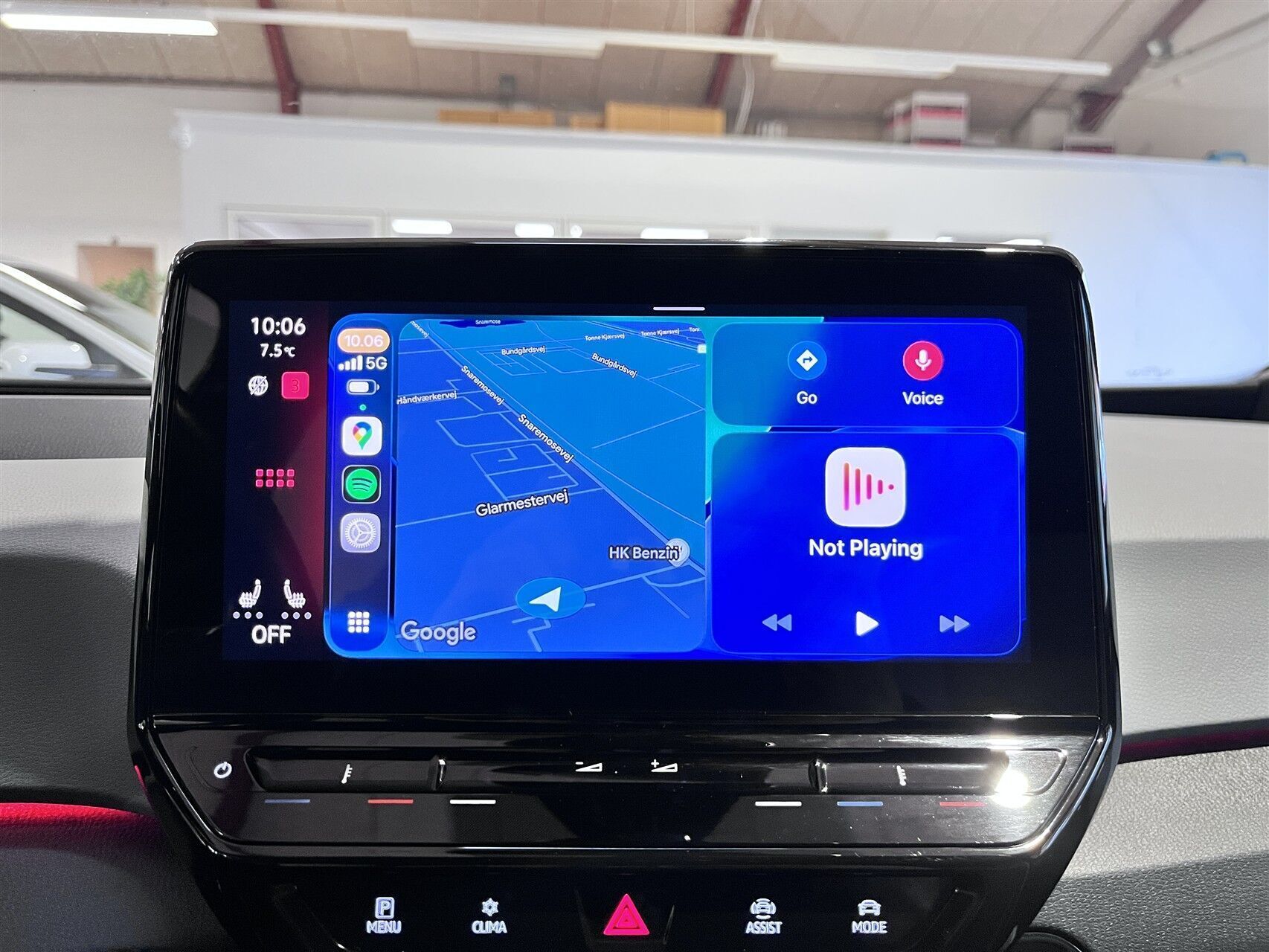 Grå VW ID.3 fra 2020