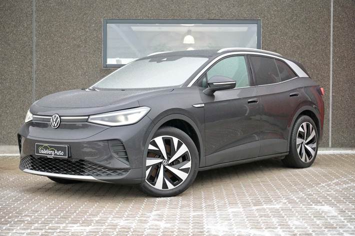 Grå VW ID.4 fra 2021 set udefra