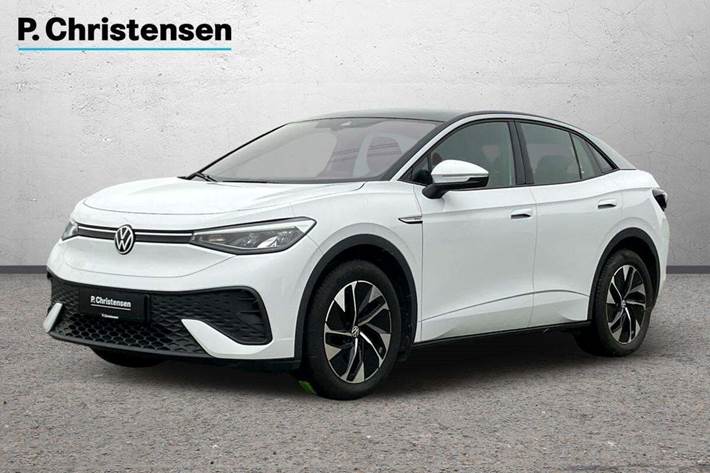 Hvid VW ID.5 fra 2023 set udefra