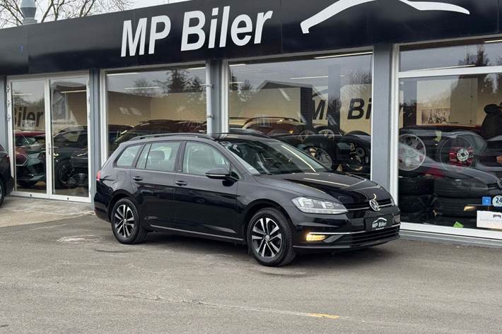 Sort VW Golf VII fra 2019