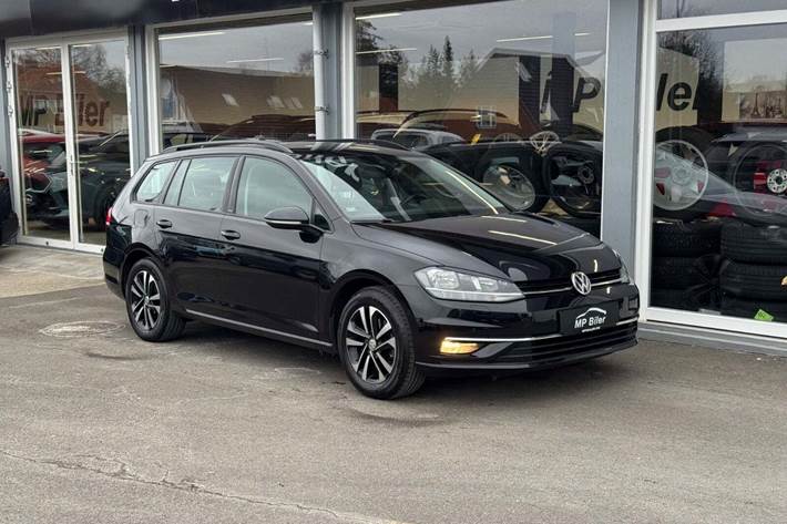 Sort VW Golf VII fra 2019