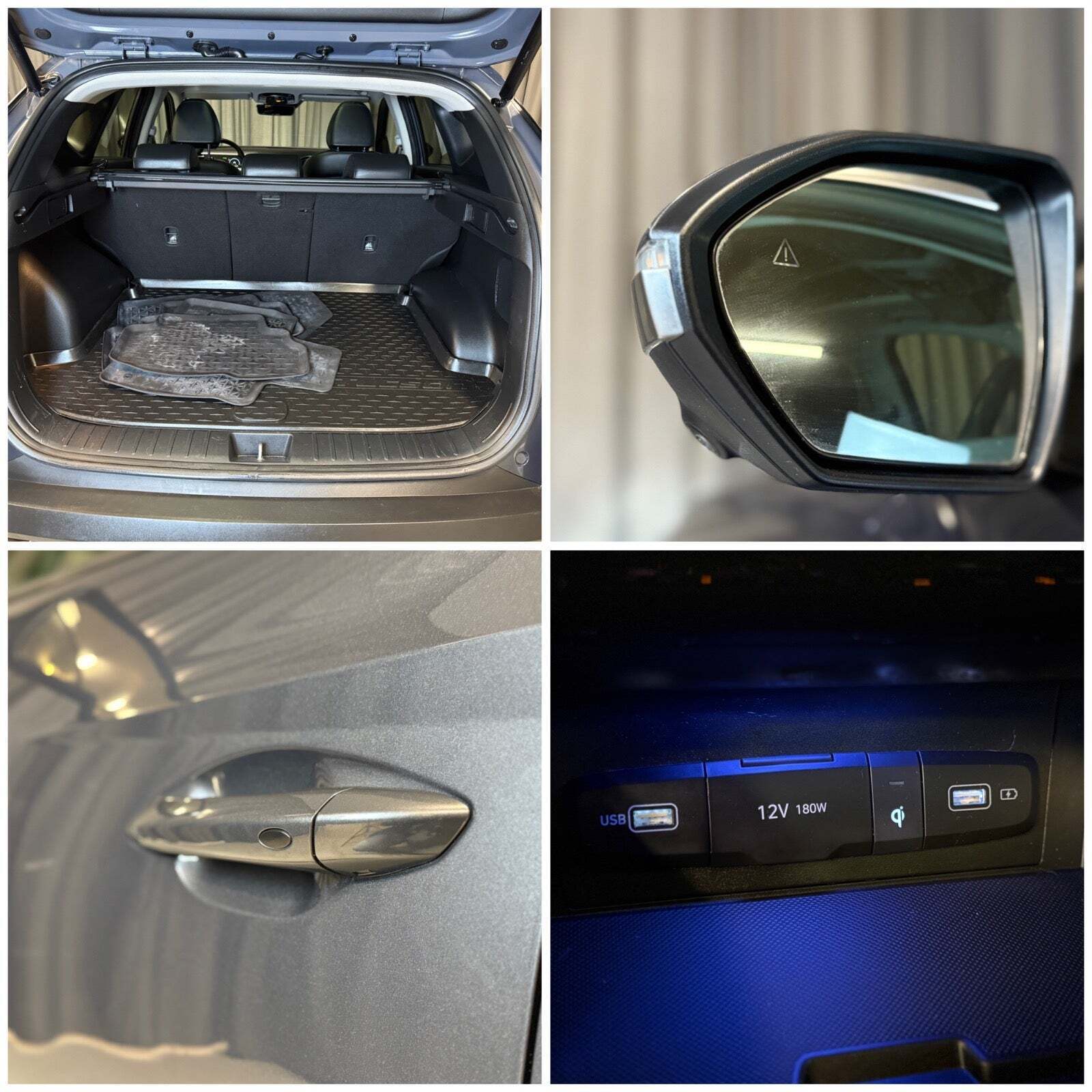 Grå Hyundai Tucson fra 2022