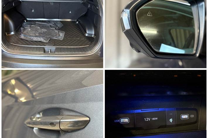 Grå Hyundai Tucson fra 2022