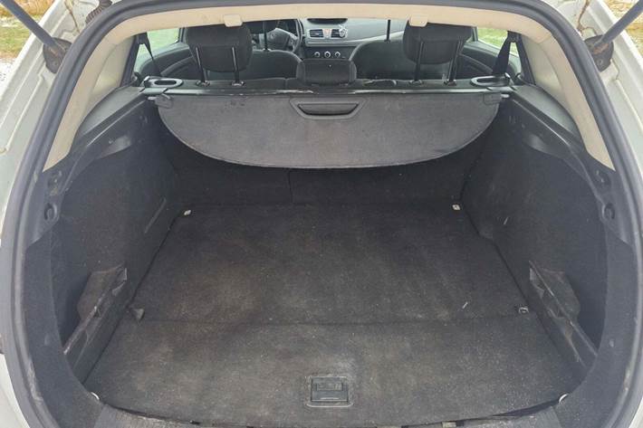 Grøn Renault Megane III fra 2009