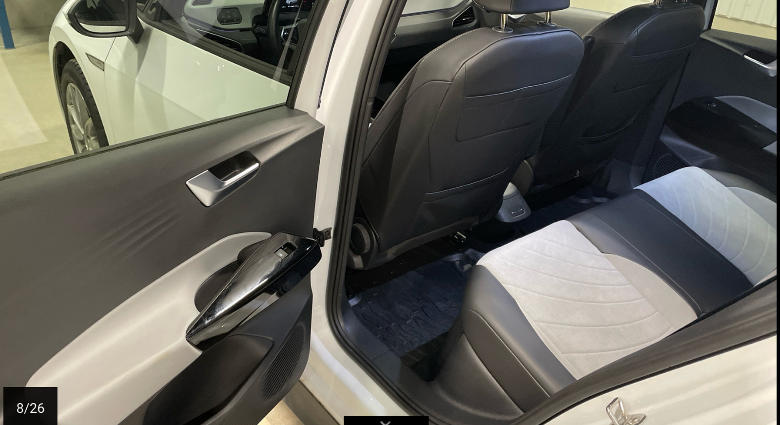 Hvid VW ID.3 fra 2023