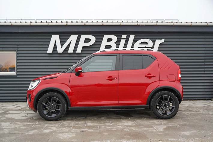 Rød Suzuki Ignis fra 2021