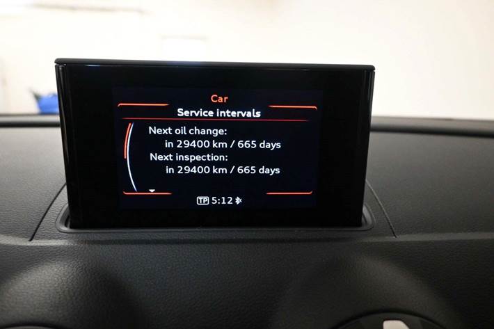 Sort Audi A3 fra 2016