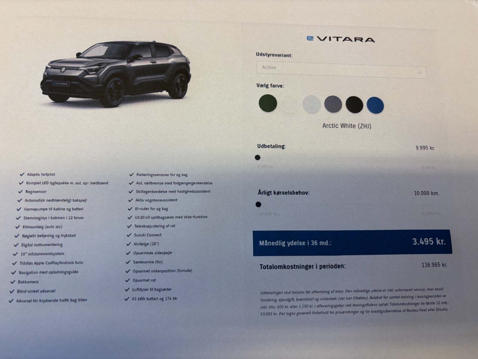 Suzuki eVitara 61 Active