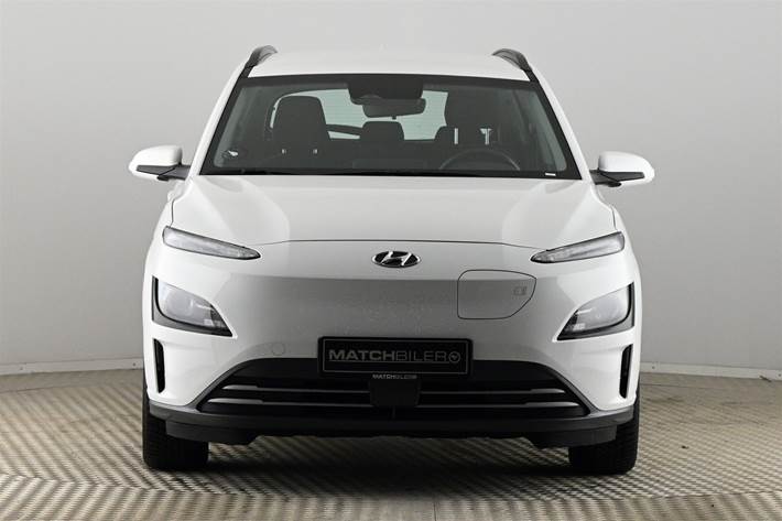 Hvid Hyundai Kona fra 2022
