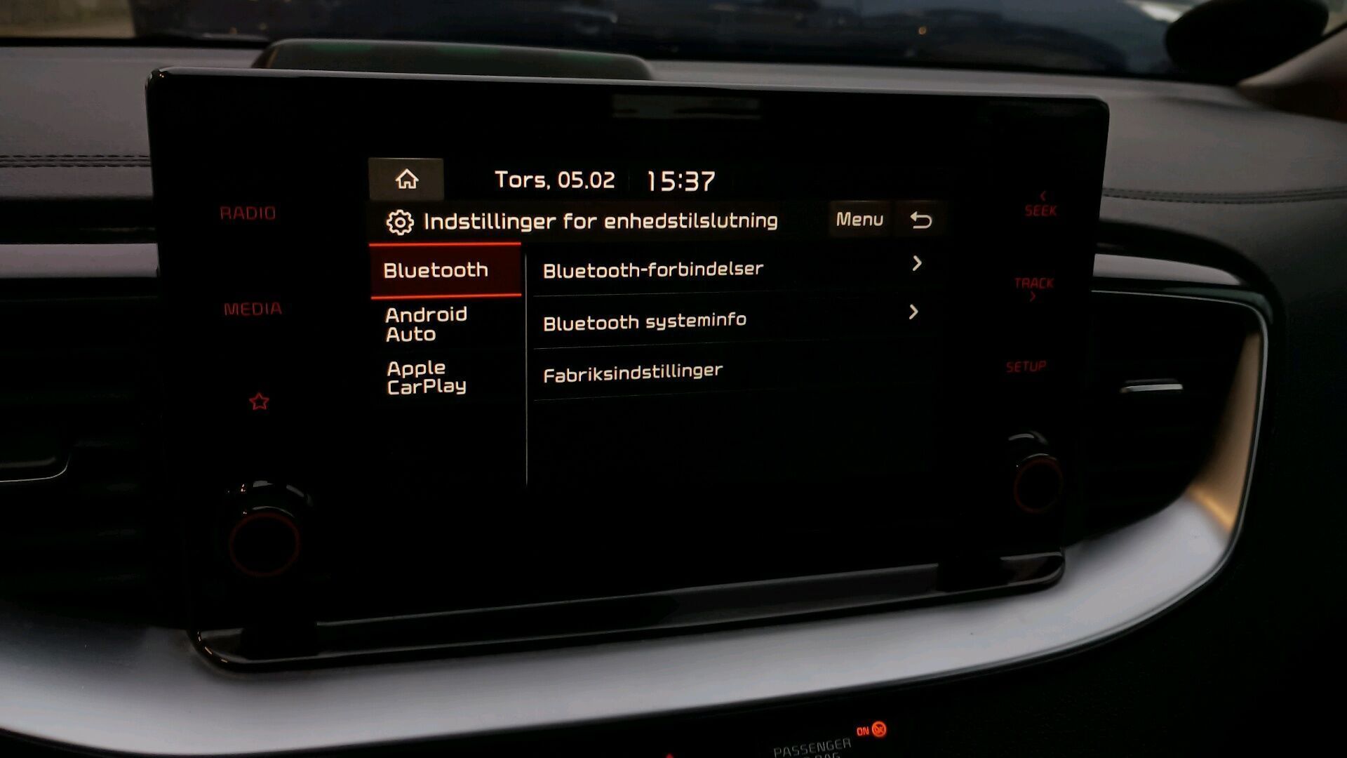 Sølv Kia XCeed fra 2021