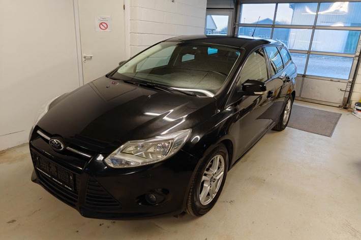 Gul Ford Focus fra 2014
