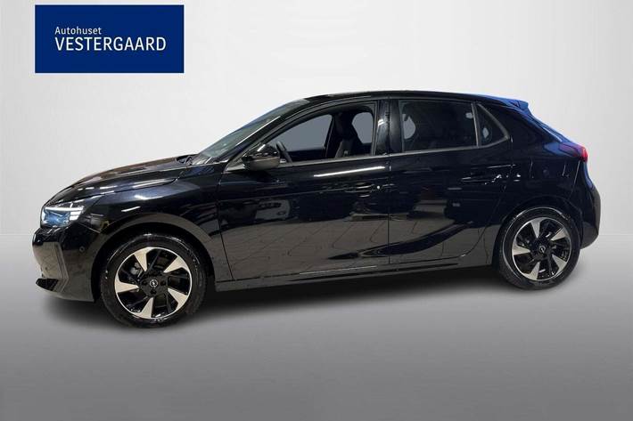 Sort Opel Corsa-e fra 2024
