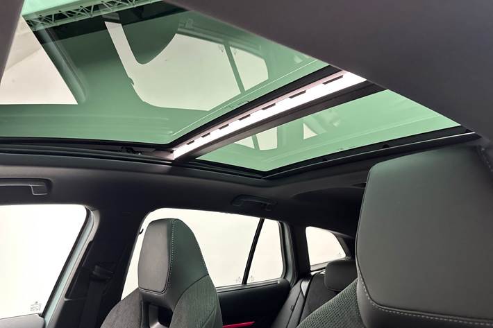 Grå Skoda Enyaq fra 2025